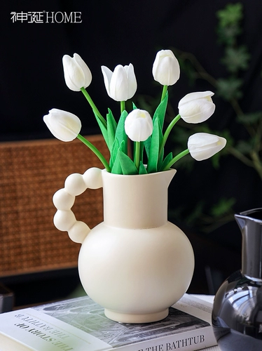 Ins Fenggao внешний вид французский молочный кувшин с керамическим вазовым орнаментом гостиная столовая столовая