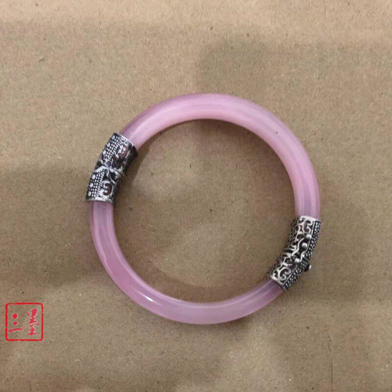 AGARWOOD SUCH AS CRUMBS YANG ZI CHENGYI THE SAME STYLE DOES NOT LEAVE THE BRACELET GLAZED OPAL OPEN BRACELET BRACELET