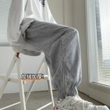 2026冬季加绒加厚束脚拉链卫裤XZ604-KP42-P55控68，男装休闲裤，星座604