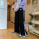 2026秋季港风新款ins扎染排扣卫裤XZ604-KP31-P55控68，男装休闲裤，星座604