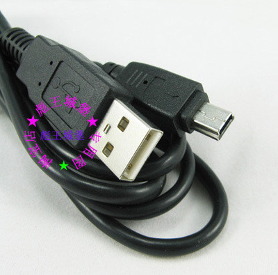 USB数据充电线USB转迷你USB梯形5PUSB转T形头数据线小音箱充电线