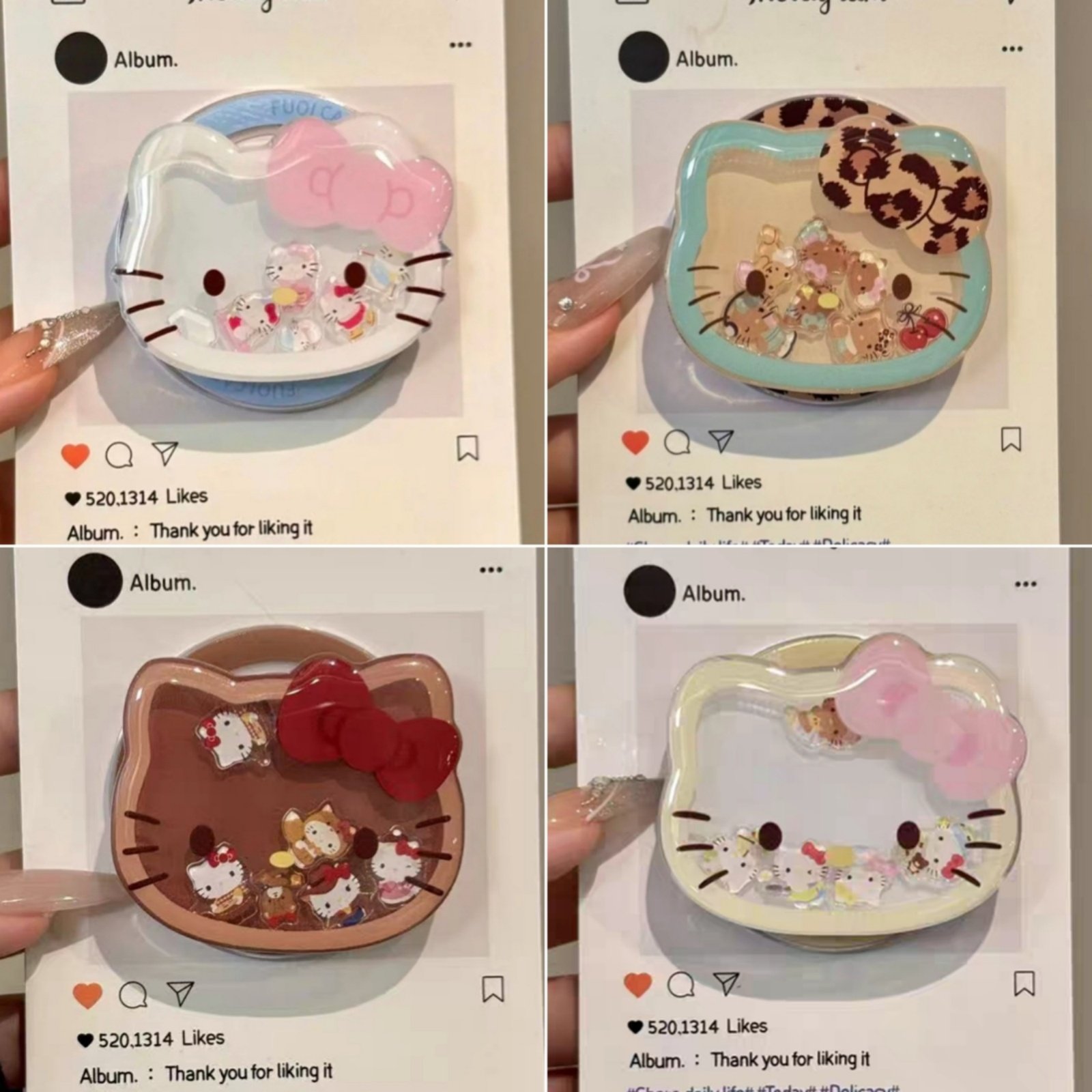 摇摇乐豹纹kitty猫磁吸手机背贴新款适用magsafe苹果气囊支架吸磁,3C数码配件,手机支架/手机座,淘宝优惠券,粉丝福利购,淘宝优惠卷