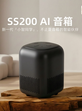 涂鸦智能AI音箱SS200小智同学音响英文问答对话管家聊天红外遥控
