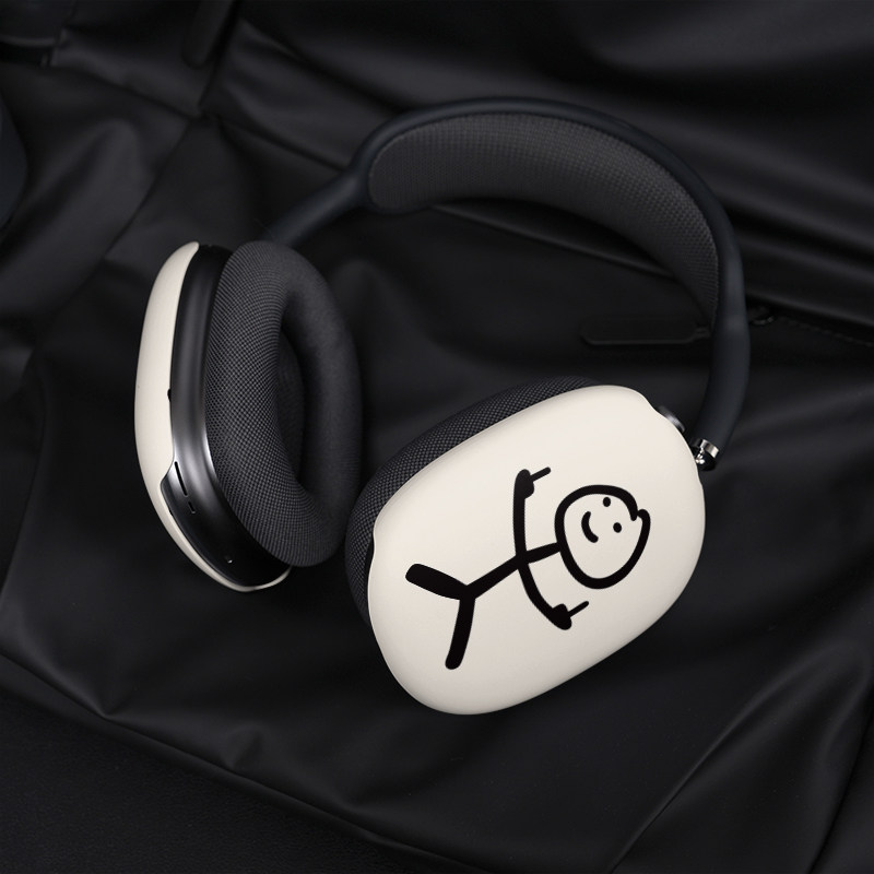 keshami 适用苹果AirpodsMAX耳机壳二代2024款潮流个性保护套男女新款Airpods MAX头戴式耳机壳双手竖指图片