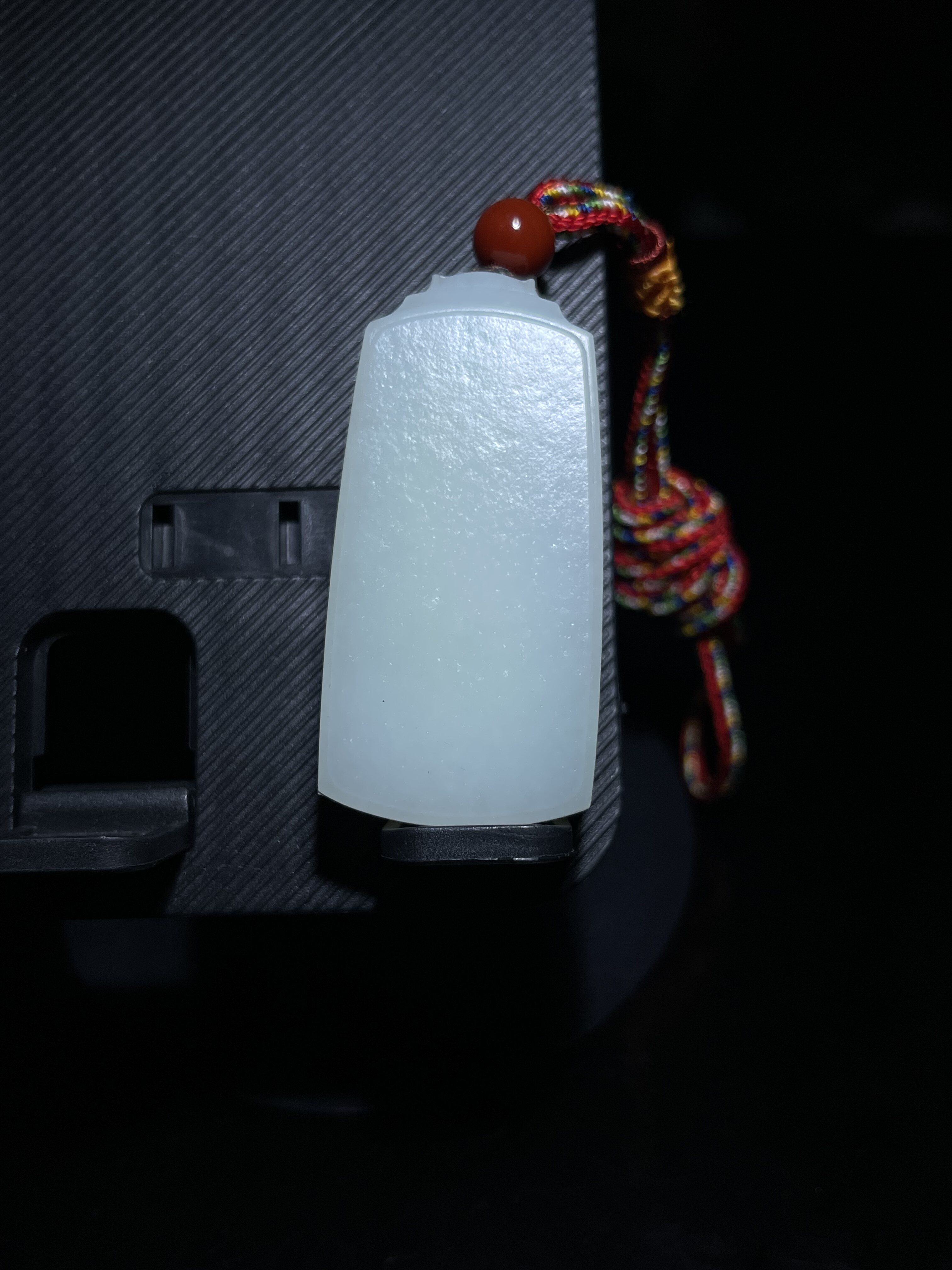 新疆和田玉籽料平安无事牌