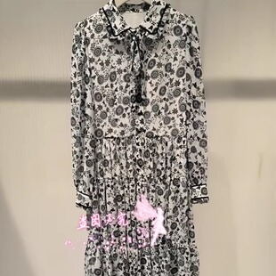 1498 FF3LA6223连衣裙MK7 现货正品 臣枫2024年秋冬款