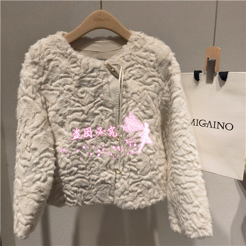 现货正品 MIGAINO 曼娅奴2025冬款MP42SC027皮草外套998