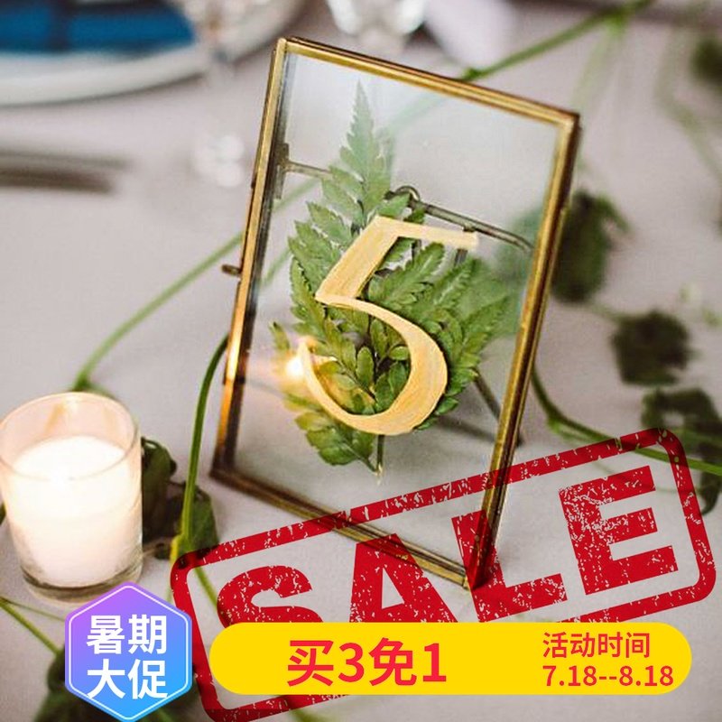 北欧玻璃相框挂墙画框diy创意ins家居客厅金属黄铜植物标本框装饰|msdalam kategori Aksesori rumah, photo Frame/Frame - dari Buy2taobao.com untuk memberikan perkhidmatan ejen Taobao profesional membeli