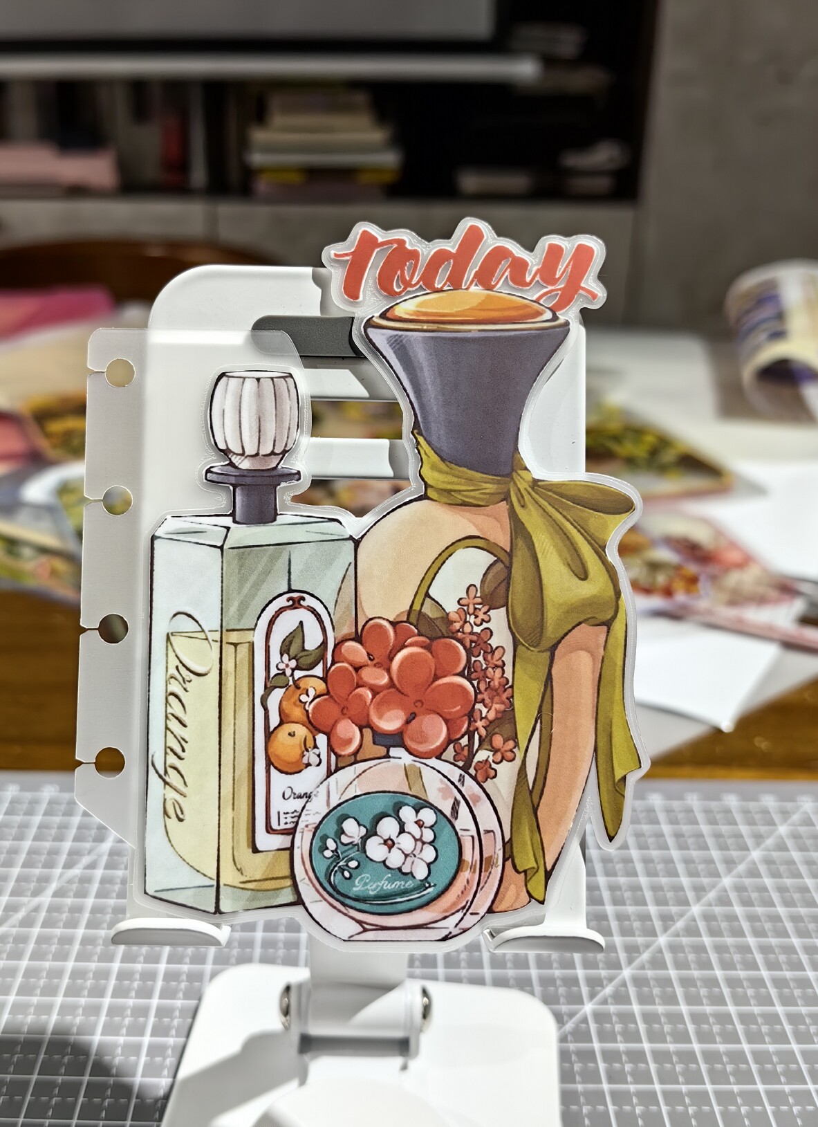 에이프릴 핸드메이드 SHOP 히나 일러스트 없음 루스리프 저널 구분 페이지