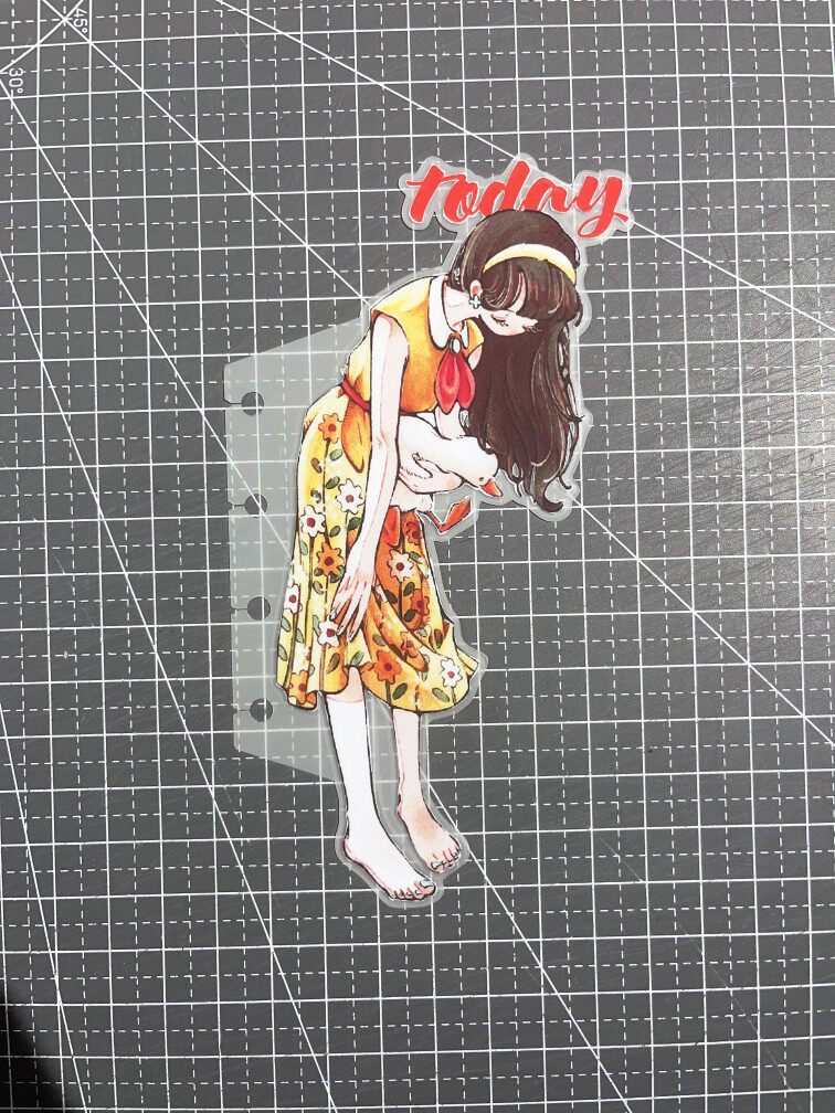 에이프릴 핸드메이드 SHOP 히나 일러스트 없음 루스리프 저널 구분 페이지