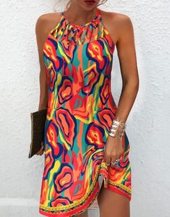 Straight Dress New Women Mult Vacation Summer Fashion 2024