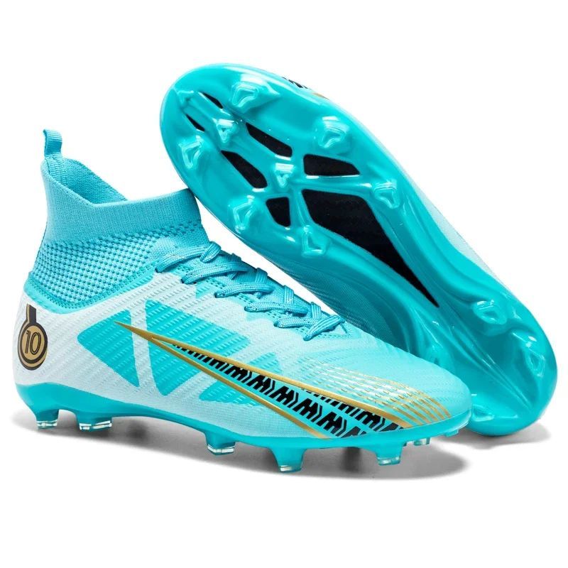 Professional Men Soccer Shoes FG/TF Training Sport Soccer Cl
