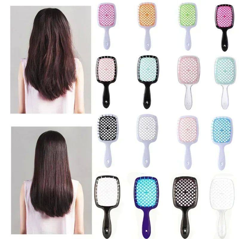 hair comb detangling tangled hair comb hollow out massage co