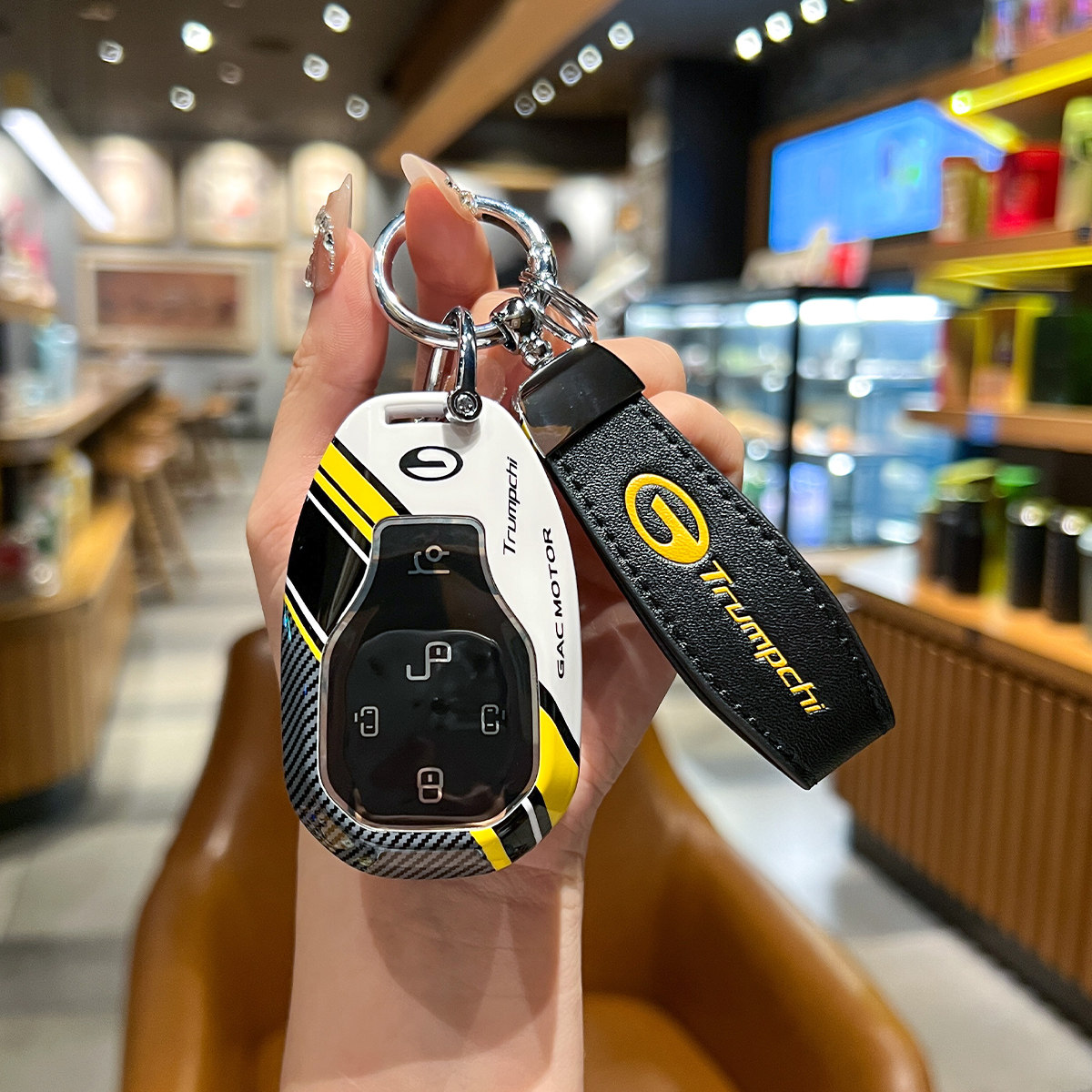 2024款GMC广汽传祺E8钥匙套 赛道高档壳抖音小红书男女个性扣全包,汽车用品/电子/清洗/改装,车用钥匙包,淘宝优惠券,粉丝福利购,淘宝优惠卷