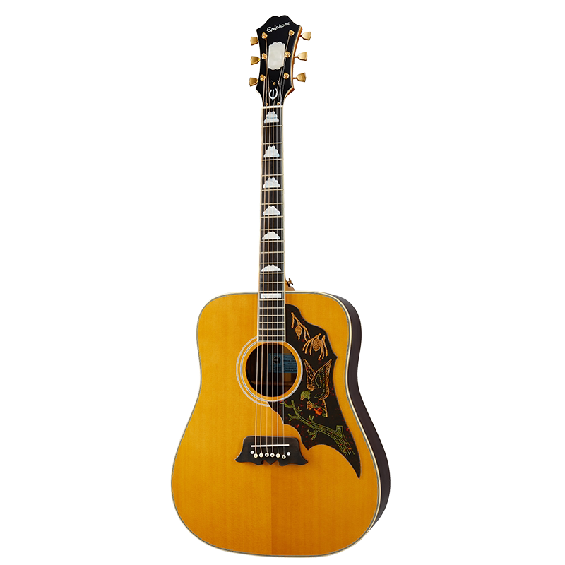 Epiphone依霹风Masterbilt系列卓越/边境/德州全单电箱民谣木吉他