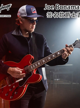 Epiphone Joe Bonamassa 1962 ES-335签名款摇滚半空心爵士电吉他
