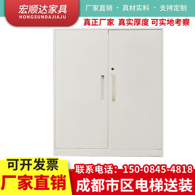 阳台带锁打印机档案资料钢制矮柜