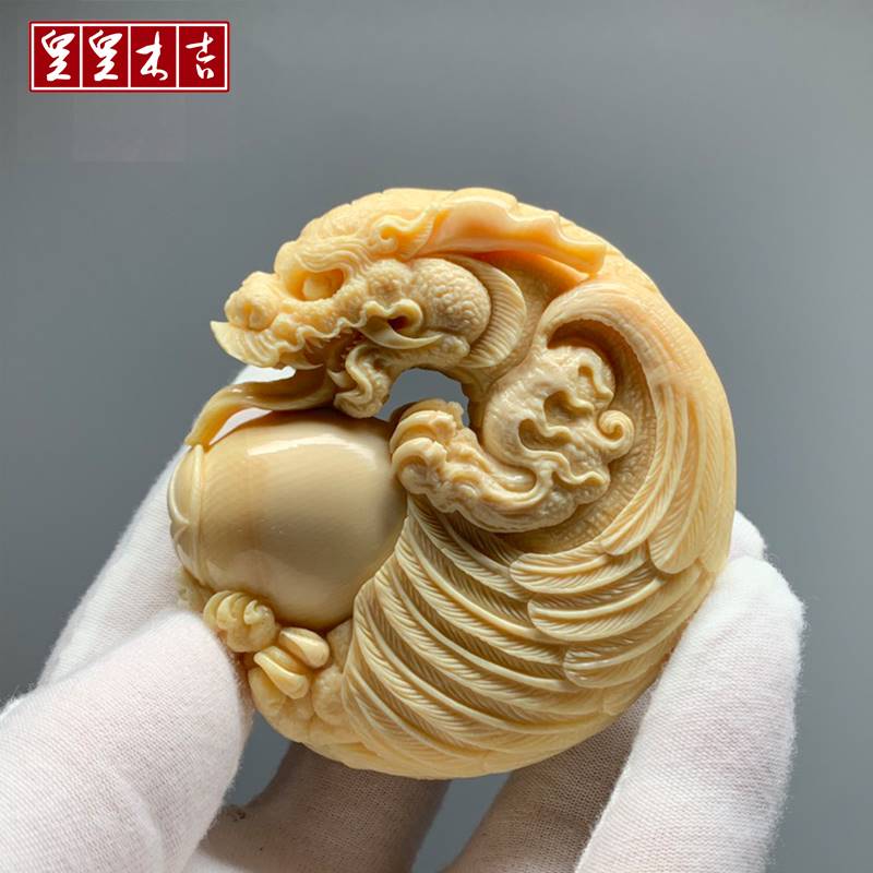 猛犸果冻纹飞天貔貅把玩件手把件车内后视镜挂件吊坠包包挂坠车挂