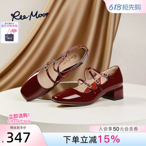 REEMOOR法式玛丽珍鞋仙女风