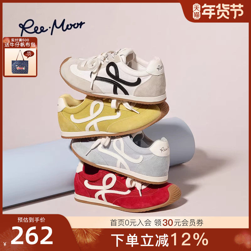 �װ�ɫ �����߿� 35 REEMOOR�Ľ2025�ļ��¿���Ƥ��ѵ�����߾��������˶����а���Ь 504.48Ԫ��2��(��252.24Ԫ/��)