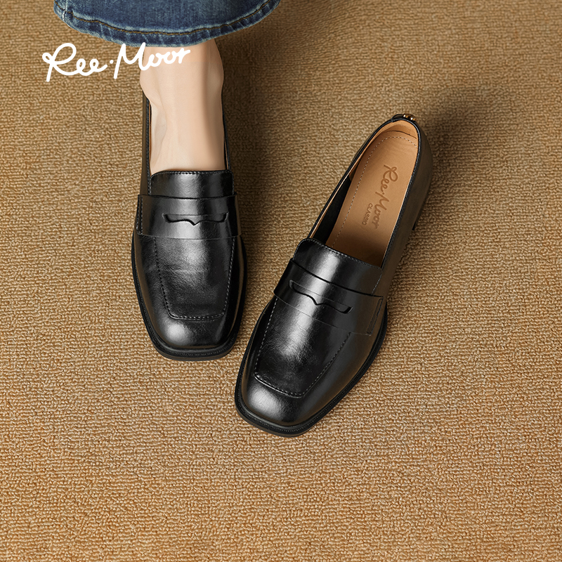 reemoor舒适通勤乐福鞋