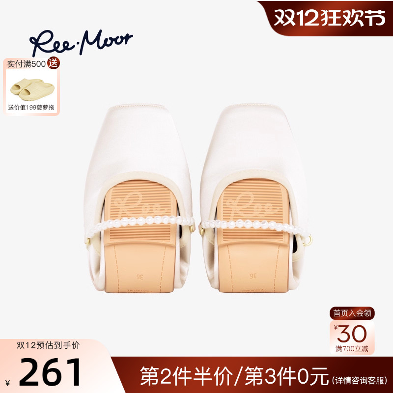 REEMOOR软底女鞋复古芭蕾