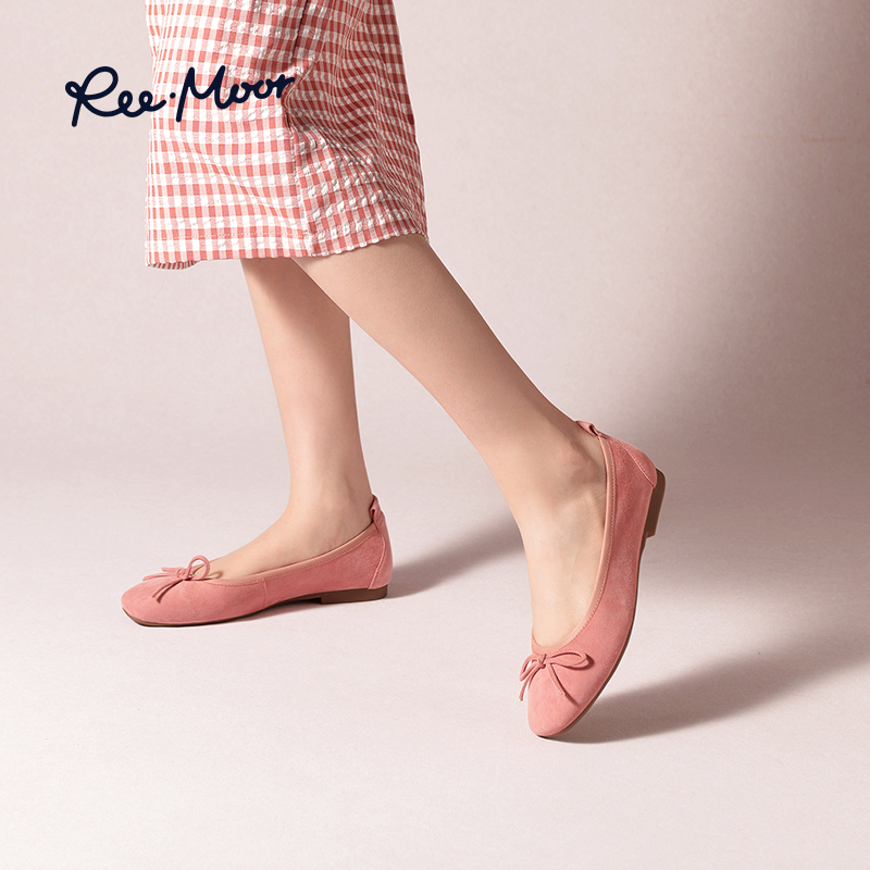 REEMOOR2025春季新款浅口单鞋