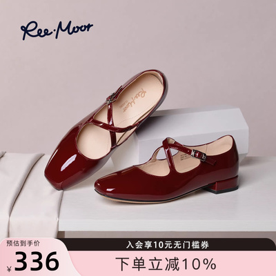 REEMOOR法式经典玛丽珍鞋