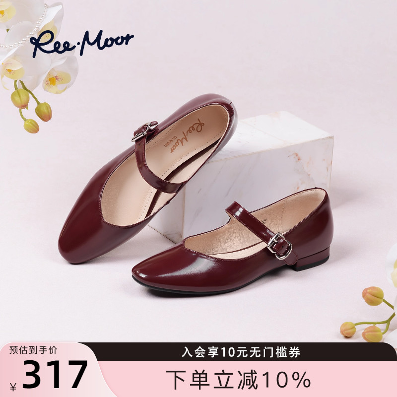 REEMOOR法式复古玛丽珍鞋