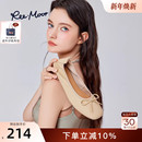 豆豆鞋 羊皮软底平底浅口单鞋 女 蝴蝶结蛋卷鞋 REEMOOR睿慕25秋新款