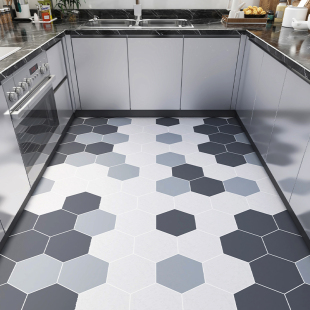 简约厨房地垫防滑防水防油防摔耐脏免洗脚垫入户垫子满铺家用地毯