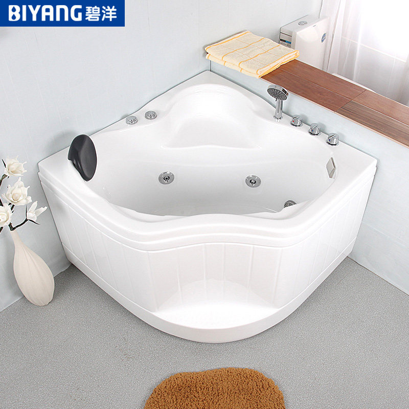 triangle Sector bathtub household adult Acrylic Small apartment Mini Bathtub 1.1.2 ricein the Decoration main material , Toiletries , Bathtub , Bathtub  category - from Buy2taobao.com to provide professional Taobao agent buy service