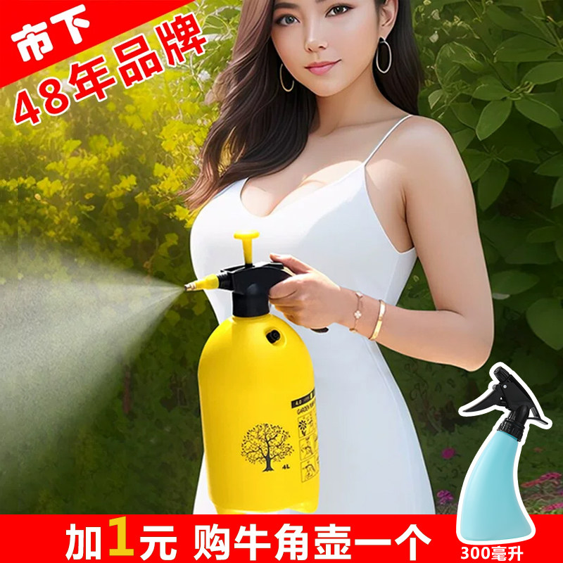 市下家用园艺加湿浇花压力喷壶