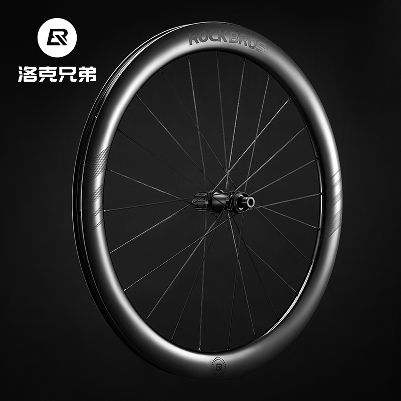 洛克兄弟公路车碳纤维轮组