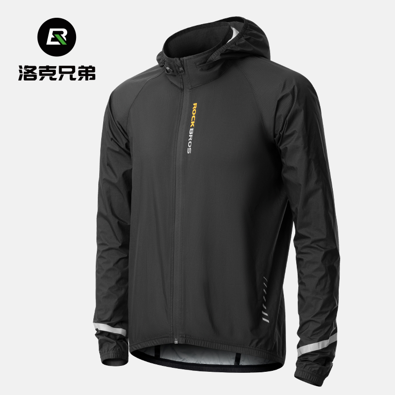 洛克兄弟骑行雨衣防风防水