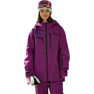 RUNNING RIVER奔流女士短款单板拼接上衣外套保暖防风滑雪服3420