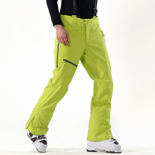 奔流男式防风保暖修身滑雪裤