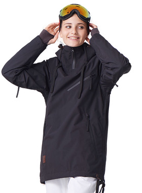 RUNNING RIVER奔流户外单双板防风女套头滑雪服儿童上衣N7421