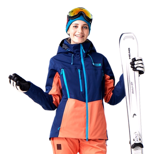 RUNNING RIVER奔流女式防风保暖专业款修身双板滑雪服N7452N
