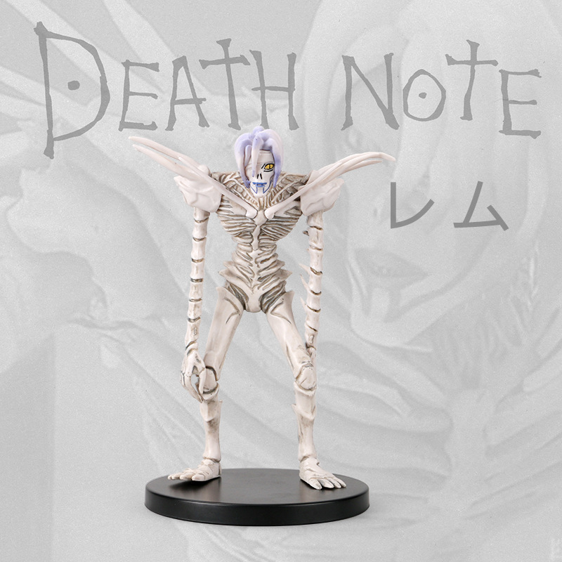 万圣节Deathnote死亡笔记死神手办白鬼雷姆模型玩具摆件