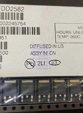 全新原装 FDD2582 MOS管 150V /21A ,3.7A 封装TO-252