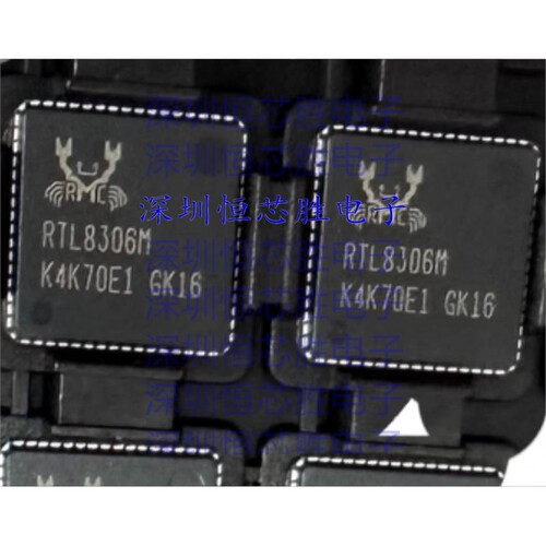 RTL8306E-CG  RTL8306M-CG 封装QFN-64-EP以太网IC  全新原装
