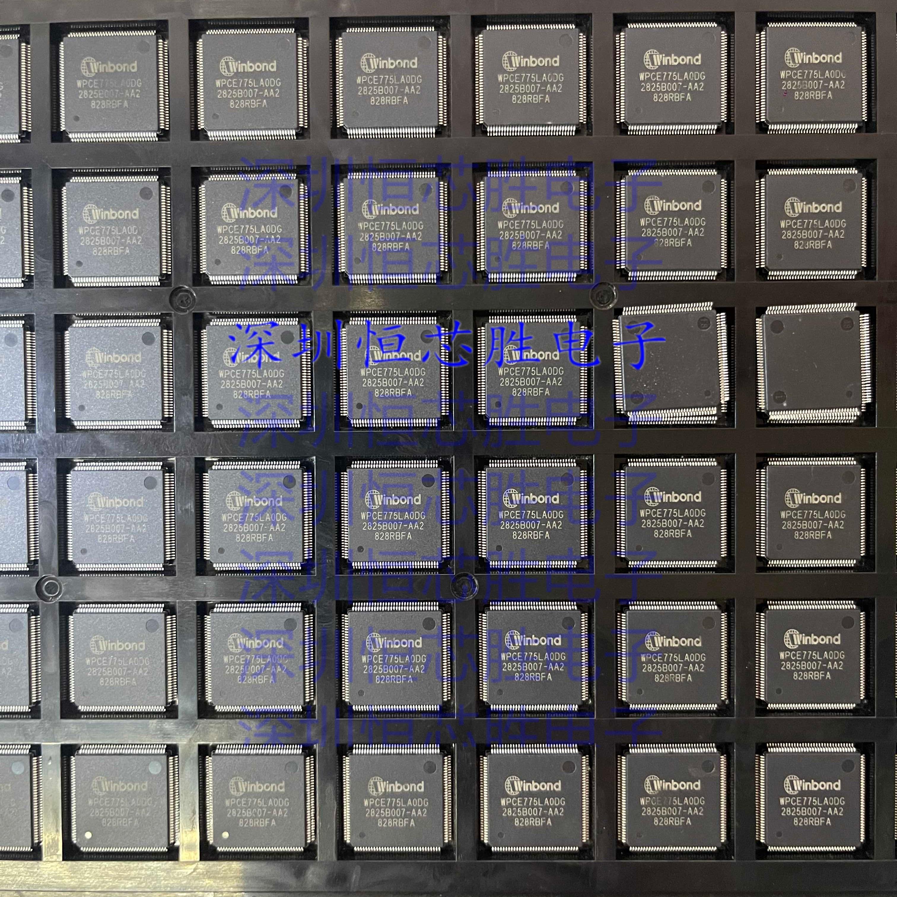 WPCE775LA0DG WPCE775LA0 QFP128 全新原装 嵌入式控制器WINBOND