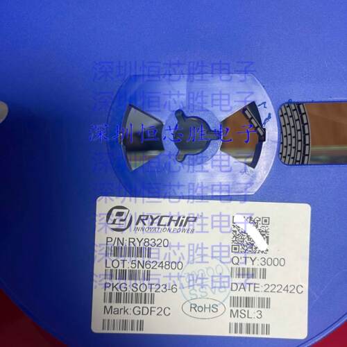 RY3715/RY8310/RY8320/RY9131/RY8401 DC/DC降压芯片SOT23-6 直拍
