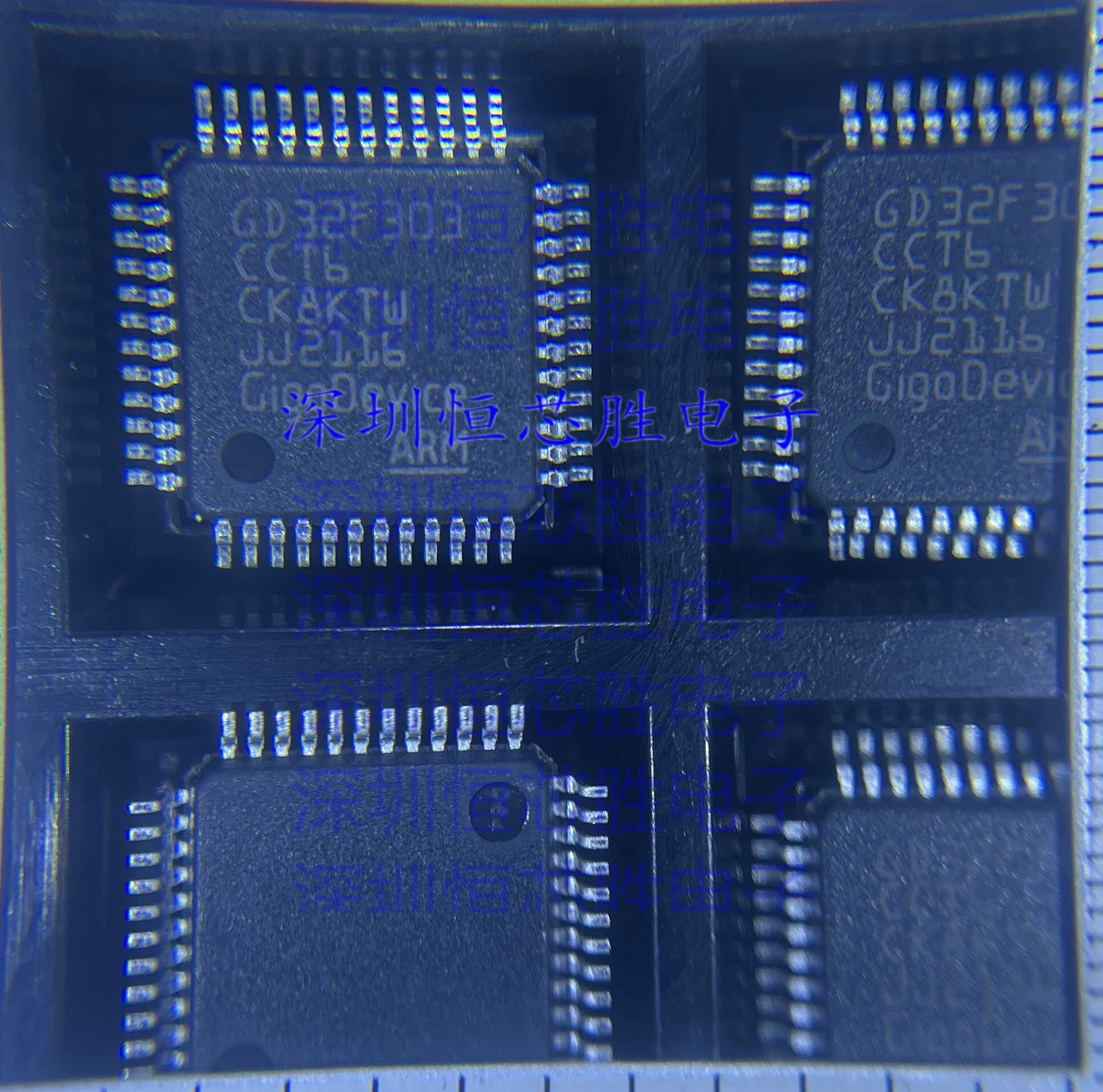 原装GD32F303CCT6 LQFP-48 ARM Cortex-M4 32位微控制器-MCU芯片