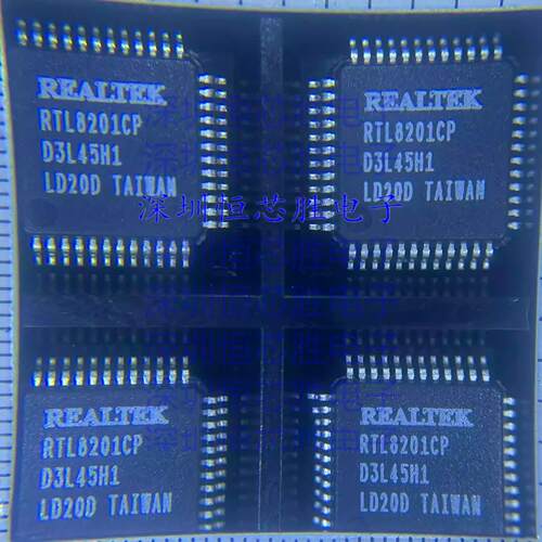 RTL8201CP-VD-LF 全新原装现货 以太网收发器IC芯片 贴片 LQFP48