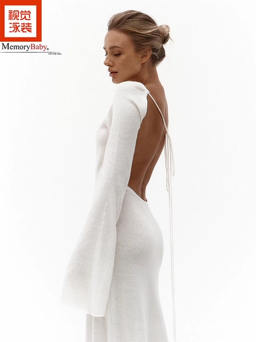 Сексуальное пляжное платье, сексуальный лонгслив, юбка, купальник, европейский стиль, защита от солнца