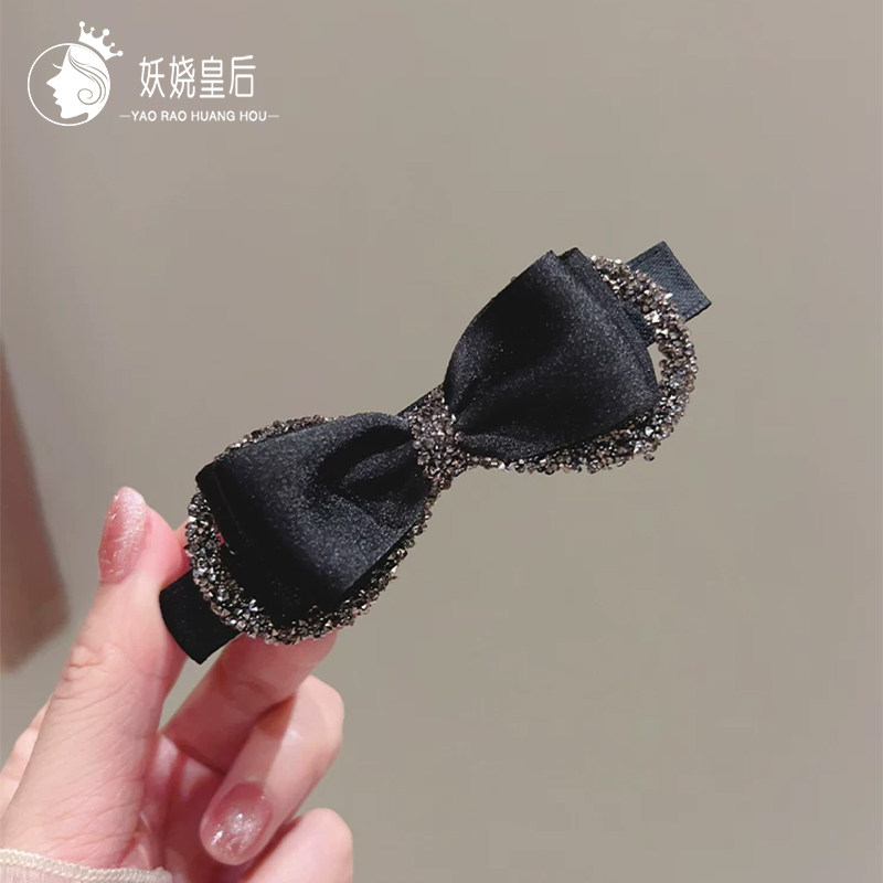 妖娆皇后布艺时尚气质发夹图片