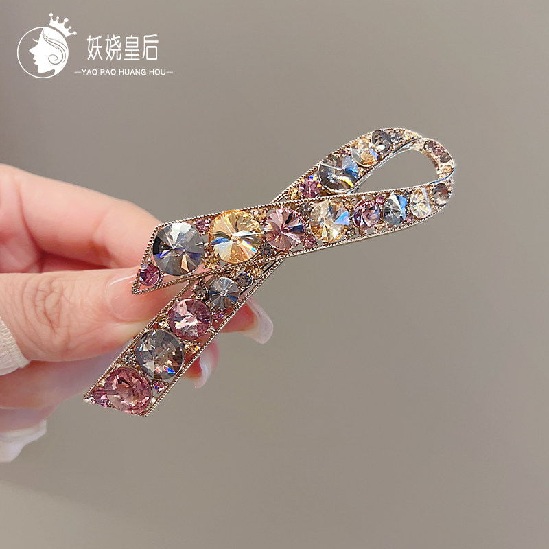 发夹女夹子头饰2023年新款飘带发卡子刘海边夹韩国网红发饰侧边,饰品/流行首饰/时尚饰品新,发饰,淘宝优惠券,粉丝福利购,淘宝优惠卷