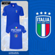T恤半袖 意大利队欧洲杯足球迷服POLO衫 男女翻带领短袖 体恤
